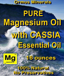 Ormus Minerals -Pure Magnesium Oil with CASSIA EO Ormus Minerals -Pure Magnesium Oil with CASSIA EO