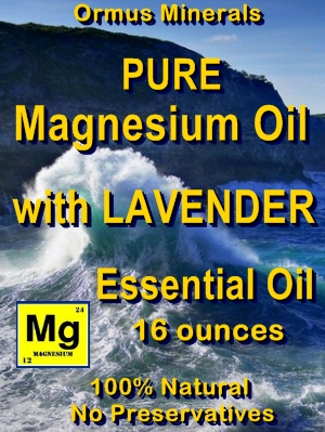 Ormus Minerals -Pure Magnesium Oil with LAVENDER EO Ormus Minerals -Pure Magnesium Oil with LAVENDER EO