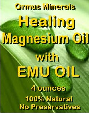 Ormus Minerals -Magnesium Oil with EMU Oil Ormus Minerals -Magnesium Oil with EMU Oil