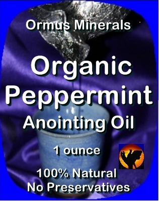 Ormus Minerals -Anointing Oil with Organic Peppermint Ormus Minerals -Anointing Oil with Organic Peppermint