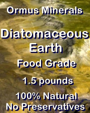 Ormus Minerals -Diatomaceous Earth (food grade) Ormus Minerals -Diatomaceous Earth (food grade)