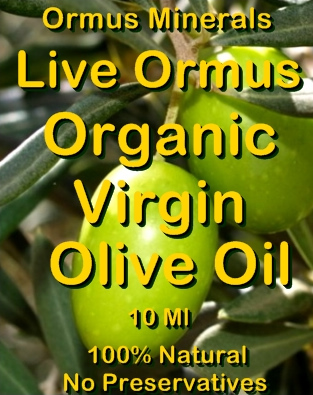 Ormus Minerals -Live Ormus Organic Virgin Olive Oil Ormus Minerals -Live Ormus Organic Virgin Olive Oil