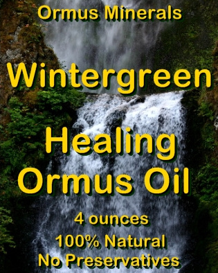 Ormus Minerals -Wintergreen Healing Ormus Oil Ormus Minerals -Wintergreen Healing Ormus Oil