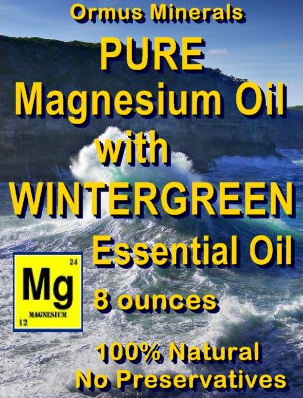 Ormus Minerals -Pure Magnesium Oil with WINTERGREEN EO Ormus Minerals -Pure Magnesium Oil with WINTERGREEN EO