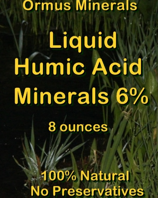 Ormus Minerals -Liquid Humic Acid Minerals for Plants Ormus Minerals -Liquid Humic Acid Minerals for Plants