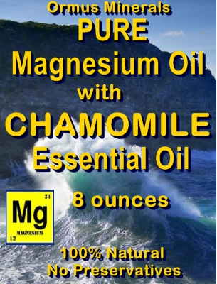 Ormus Minerals -Pure Magnesium Oil with CHAMOMILE EO Ormus Minerals -Pure Magnesium Oil with CHAMOMILE EO