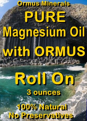 Ormus Minerals -Pure Magnesium Oil with ORMUS Roll On