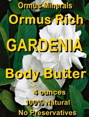 Ormus Minerals -Gardenia Body Butter Ormus Minerals -Gardenia Body Butter