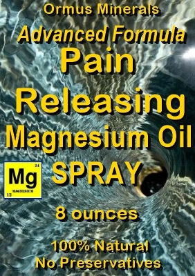 Ormus Minerals -Advanced Formula Pain Releasing Magnesium Oil Spray Ormus Minerals -Advanced Formula Pain Releasing Magnesium Oil Spray
