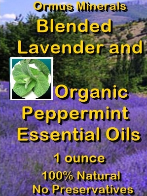 Ormus Minerals -Blended Lavender and Organic Peppermint Essential Oils Ormus Minerals -Blended Lavender and Organic Peppermint Essential Oils