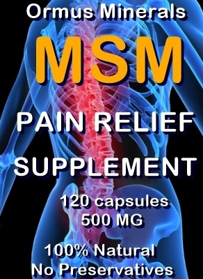 Ormus Minerals -MSM Pain Relief Supplement Ormus Minerals -MSM Pain Relief Supplement